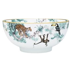 Hermès Hermes Carnets D’Equateur Large Salad Bowl