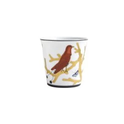 Bernardaud Aux Oiseaux Tumbler With Scented Candle