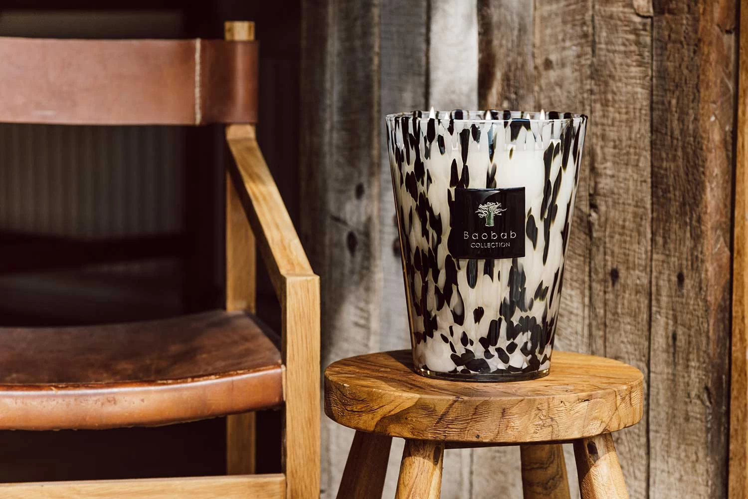 Baobab Pearls Black Candle Max 16 - Image 2