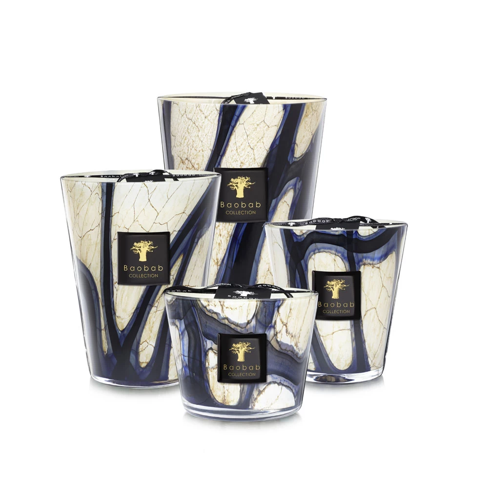 Baobab Stones Lazuli Candles
