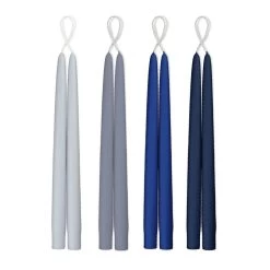 Taper Candles, 12 Inch Blues