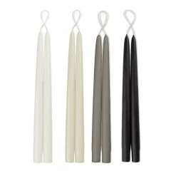 Taper Candles, 12 Inch Neutrals