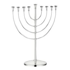 Christofle Silver-Plated Hanukkah Menorah