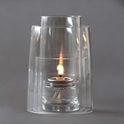 E.R. Butler Deborah Ehrlich Hurricanes With Heavy Wall Glass Holder