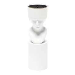Ginori 1735 LCDC The Scholar Votive Totem Pure White