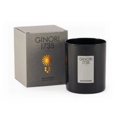 Ginori 1735 LCDC Black Stone Candle