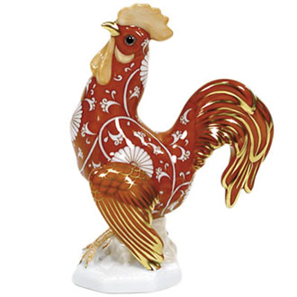 Herend Chinese Zodiac Small Cocky Rooster