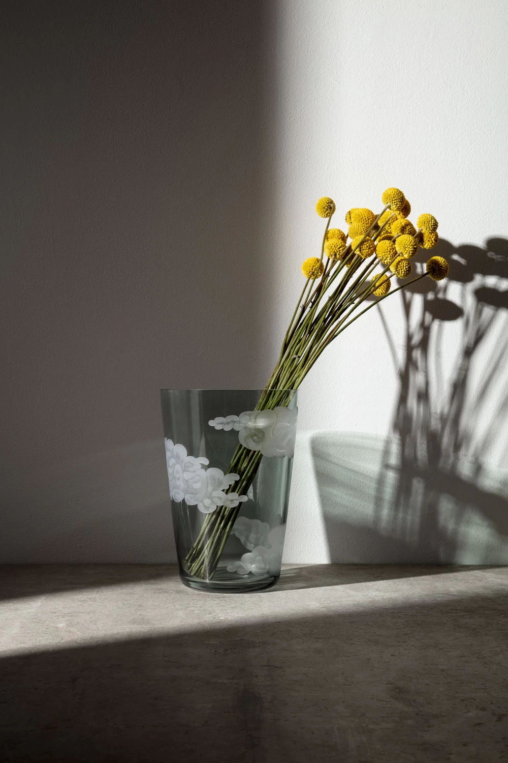 Jonathan Hansen In The Clouds Dark Grey Bucket Vase Large - Image 2