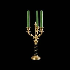 Lobmeyr Simhart Triple Candlestick
