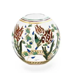 Lobmeyr Oriental Vase With Persian Flowers No. 1