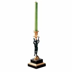 Lobmeyr Putto Candlestick