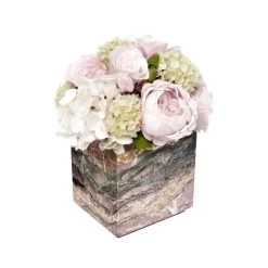 Michaël Verheyden Square Vase In Montepuliciano Alba Marble