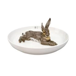 Nymphenburg Bowl With Hare