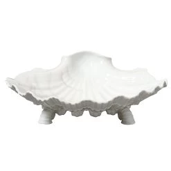 Nymphenburg Footed Shell Dish