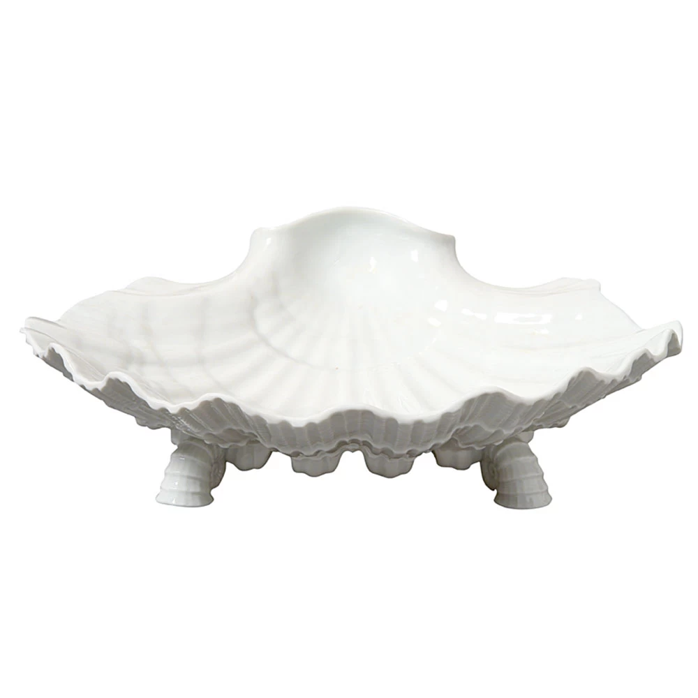 Nymphenburg Footed Shell Dish