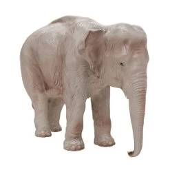 Nymphenburg Painted Elephant Figurine