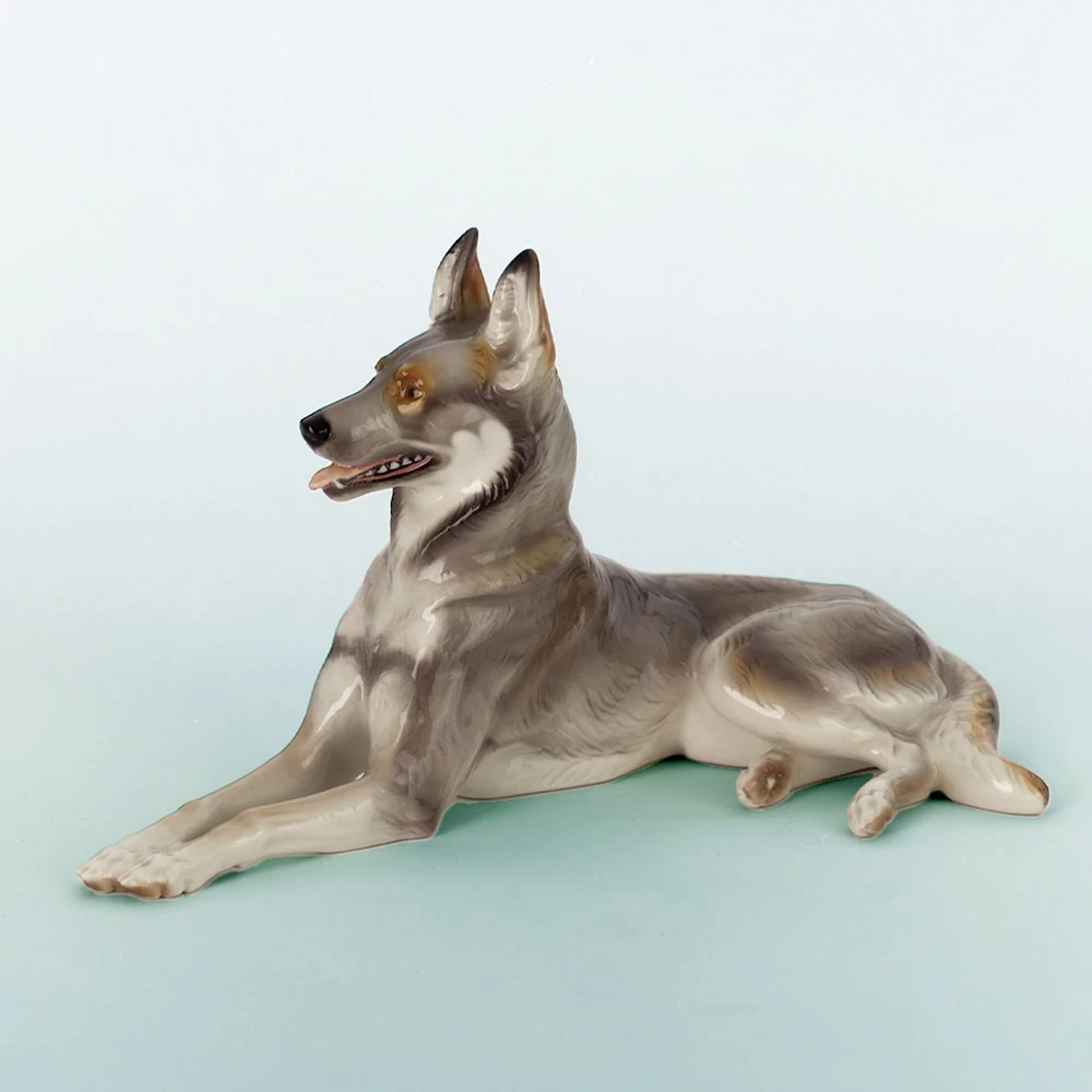 Nymphenburg Porcelain German Shepherd - Image 3