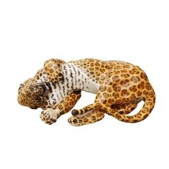 Nymphenburg Porcelain Leopard Amidou