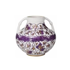 Nymphenburg Violet And Gold Vase