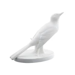 Nymphenburg Water Wagtail Bird In White Bisque