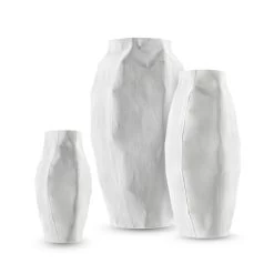 Nymphenburg Lightscape White Vases