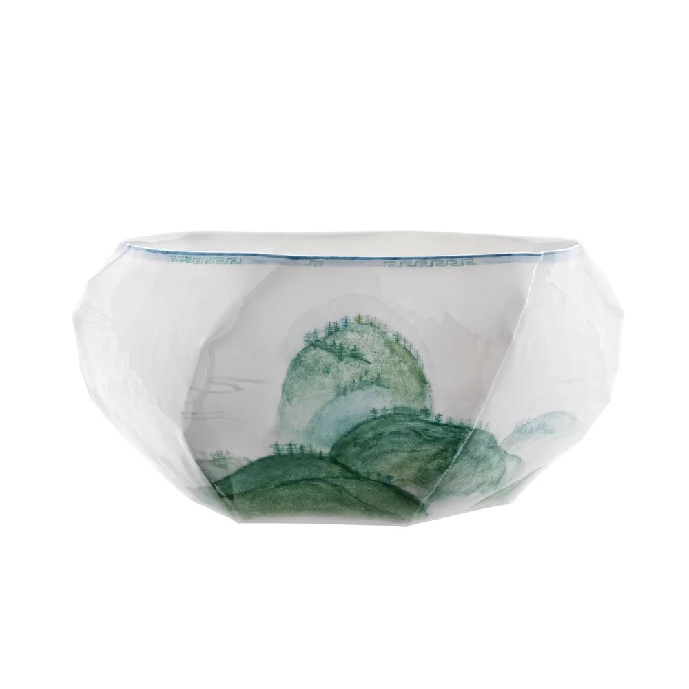 Nymphenburg Lightscape Extra Large Bowl Painted