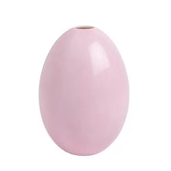 Nymphenburg Egg Vase Rosé Matte Large