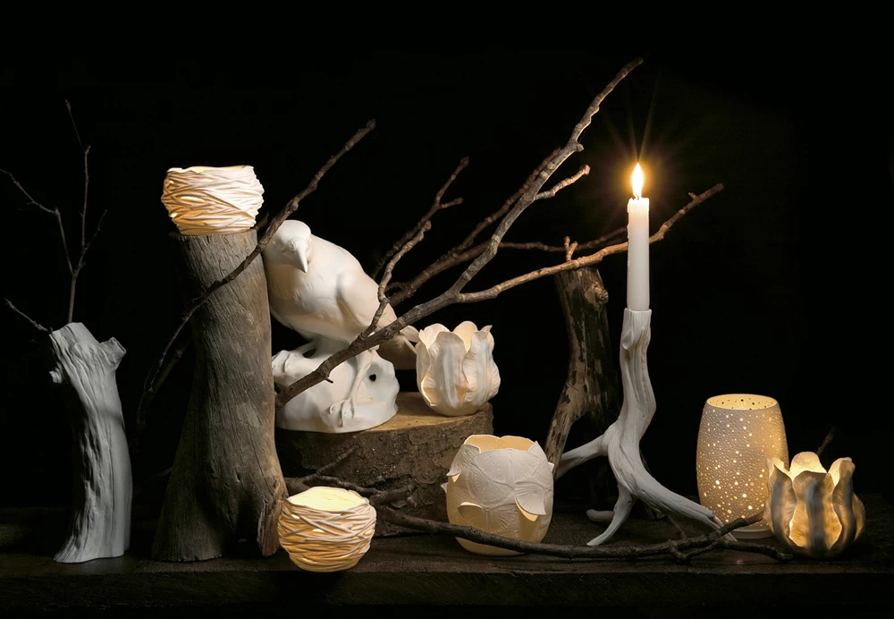 Nymphenburg Moth Votive - Image 2