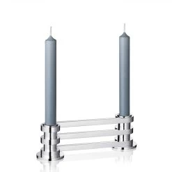 Puiforcat Ruban Rectangular Candlestick
