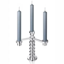 Puiforcat Ruban Three-Light Candelabra