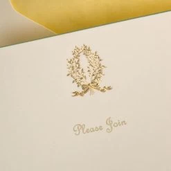 The Printery Myrtle Wreath Fill-In Invitations