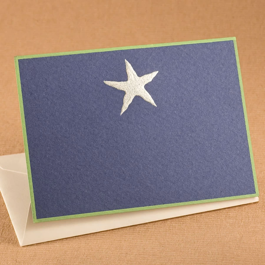 The Printery Starfish Gift Enclosure Cards