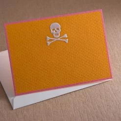 The Printery Skull & Crossbones Gift Enclosure Cards