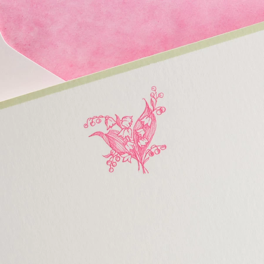 The Printery Lily Of The Valley Boxed Note Cards