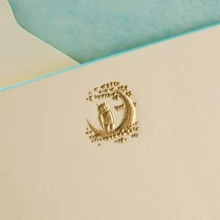 The Printery Owl & Moon Note Cards