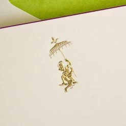 The Printery Fancy Monkey Boxed Note Cards