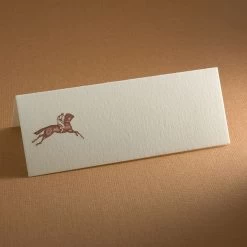 The Printery Equestrian Place Cards