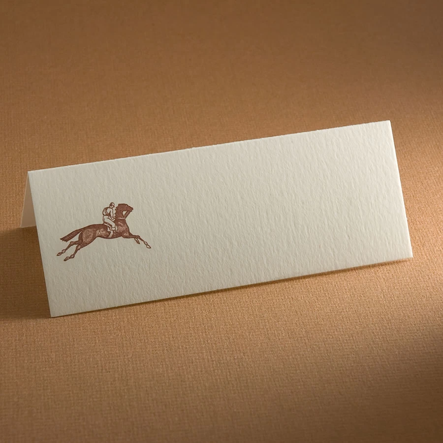 The Printery Equestrian Place Cards