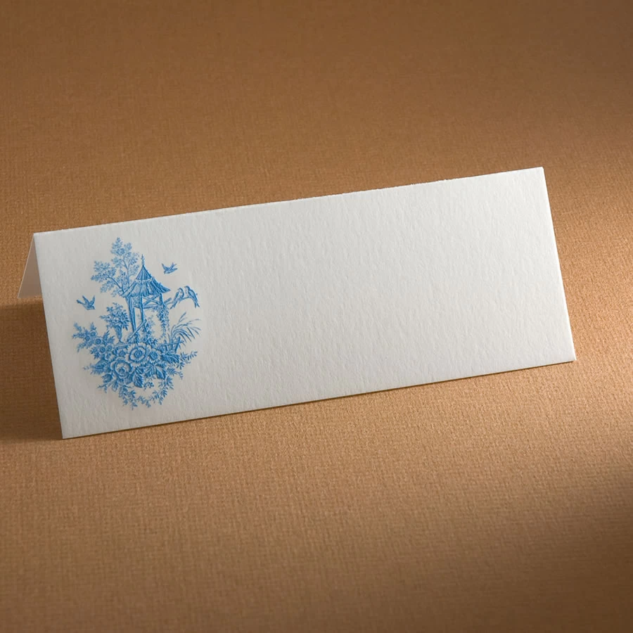 The Printery Toile Place Cards