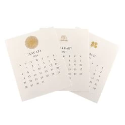 The Printery 2024 Calendar Refill White
