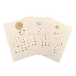 The Printery 2024 Calendar Refill Ecru