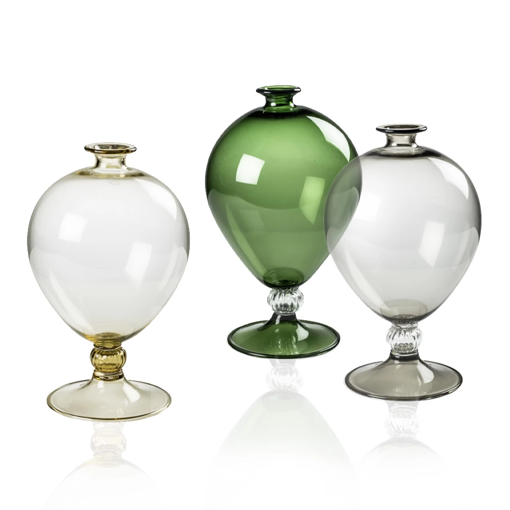 Venini Veronese Vase Grey - Image 3