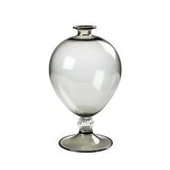 Venini Veronese Vase Grey