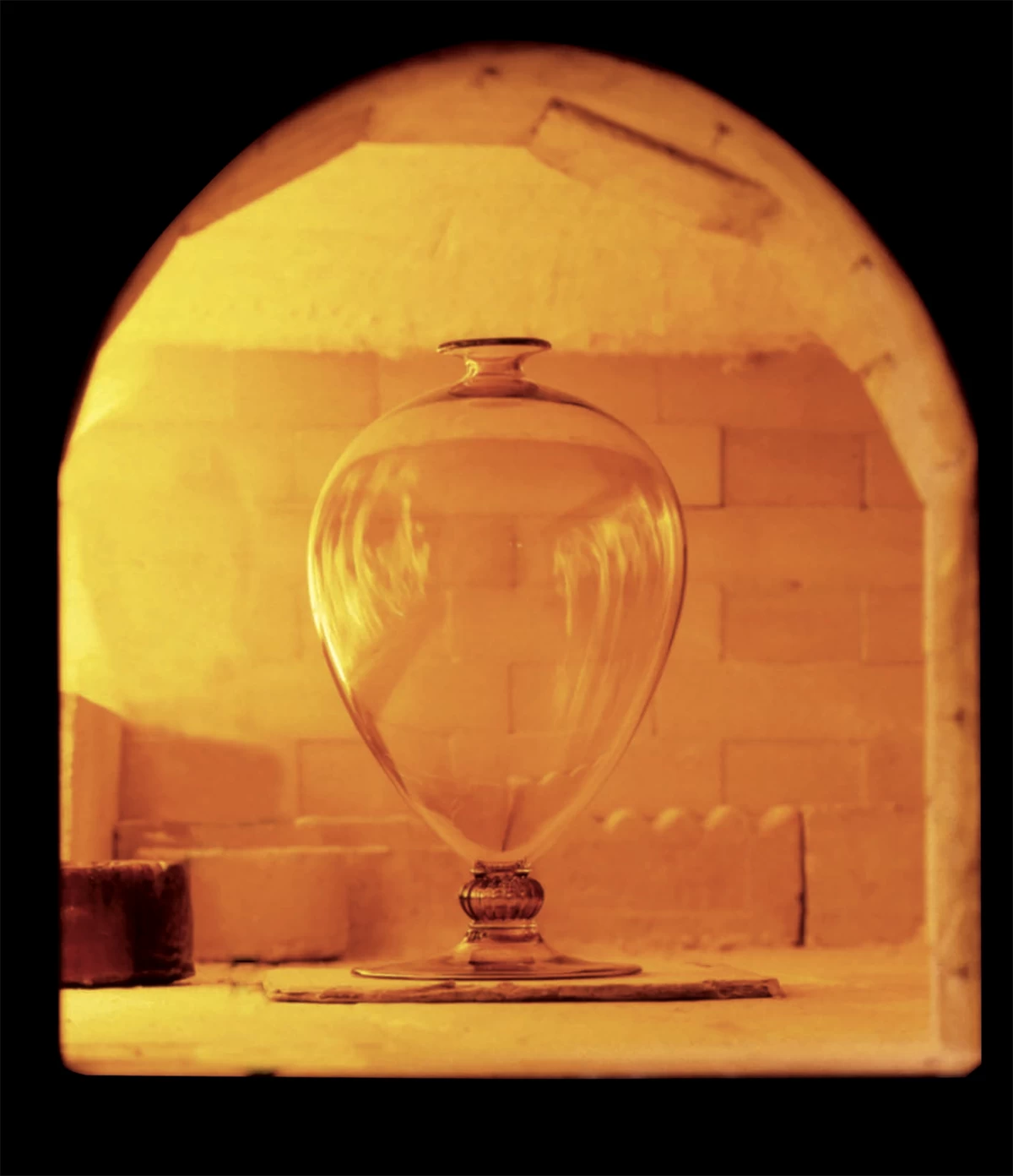 Venini Veronese Vase Grey - Image 4