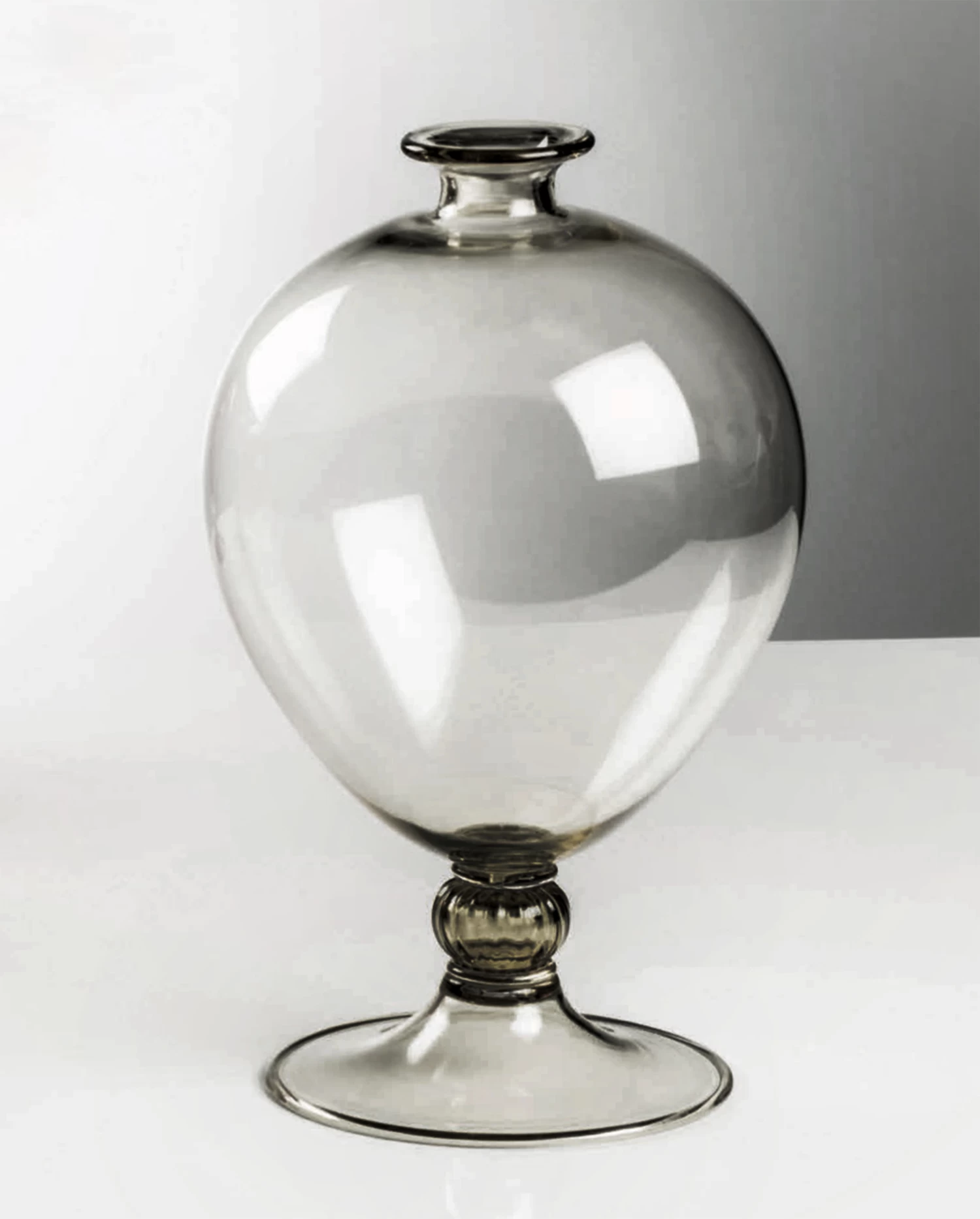 Venini Veronese Vase Grey - Image 2