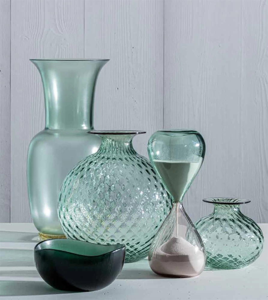 Venini Monofiore Balloton Vases Rio Green - Image 4