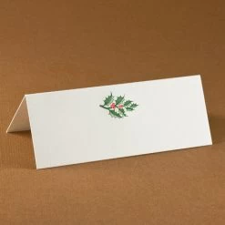 The Printery Holly Place Cards