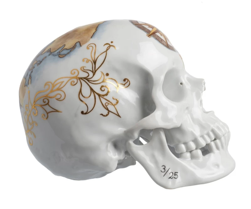 Nymphenburg Memento Mori Skull 2015 Voyage - Image 4