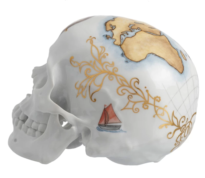 Nymphenburg Memento Mori Skull 2015 Voyage - Image 3