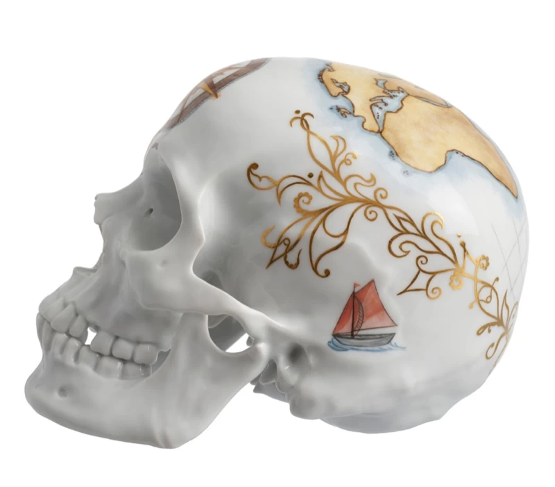 Nymphenburg Memento Mori Skull 2015 Voyage - Image 5